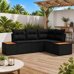 Make Your Outdoor Space Shine with This 5-Piece Sofa Set