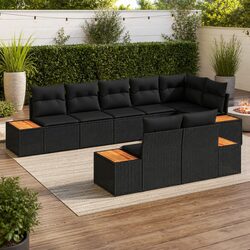 Friendly 8 Piece Modular Sofa Set for Your Patio