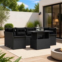 Create Your Outdoor Oasis with a 7-Piece Sofa Set
