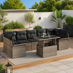 Your Perfect Outdoor Gathering: 8-Piece Sofa Set