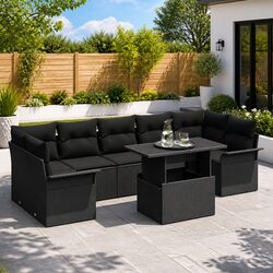 Your New Favorite 8 Piece Modular Sofa Set for Outdoors