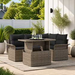 Your New 5-Piece Outdoor Sofa Set Awaits