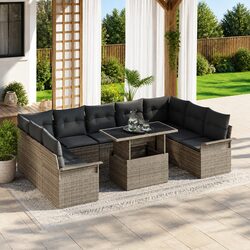 Enjoy Your Outdoor Space with a 10-Seater Sofa Set