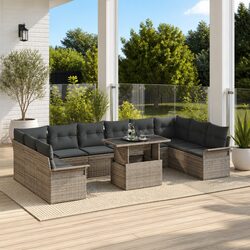 Create Your Perfect Outdoor Space with 11 Piece Sofa Set