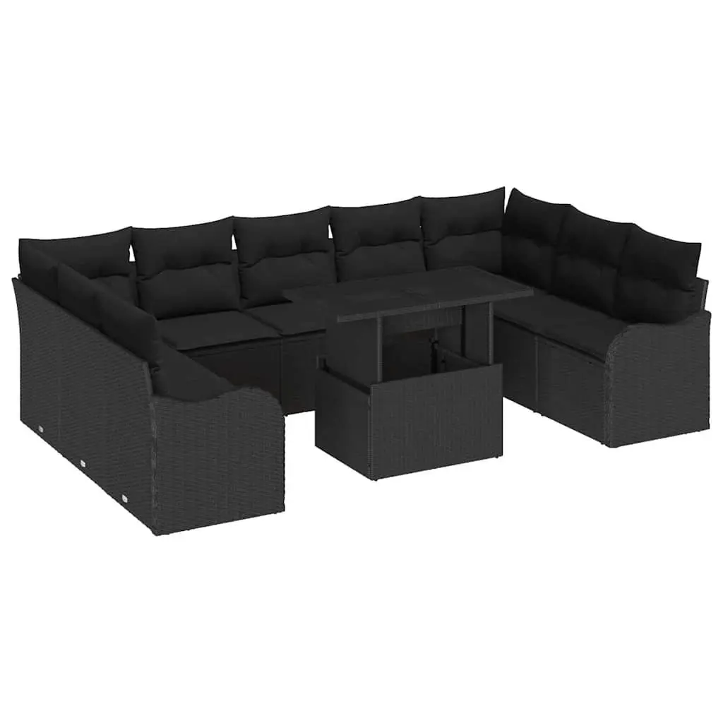 Outdoor 10-Piece Modular Garden Sofa Set