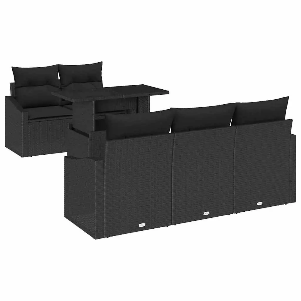 6 Piece Modular Garden Sofa Set