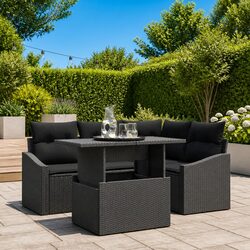 Enjoy Your Outdoor Space with This 5 Piece Sofa Set