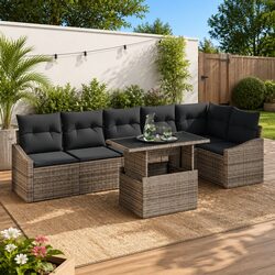 Your Perfect Outdoor 7-Piece Modular Sofa Set
