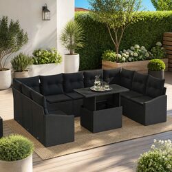 Your New 10-Piece Outdoor Sofa Set Awaits