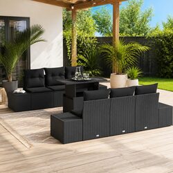 Create a Welcoming Outdoor Space with This Sofa Set