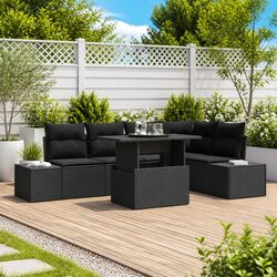 Your Perfect Garden Sofa Set - Modular Comfort in 6 Pcs