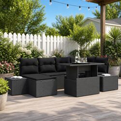 Friendly 7-Piece Outdoor Sofa Set for Relaxation