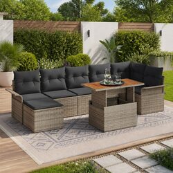 Your Perfect Outdoor Space with 8 Piece Sofa Set