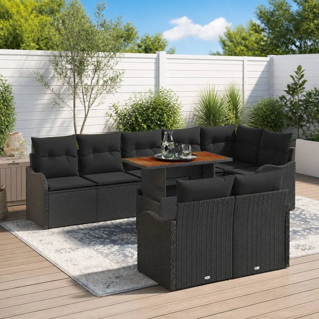 9-Piece Outdoor Sofa Set