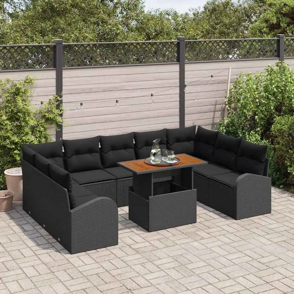 10-Piece Garden Sofa Set