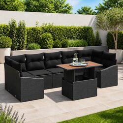 Friendly 8-Piece Outdoor Sofa Set for Your Space