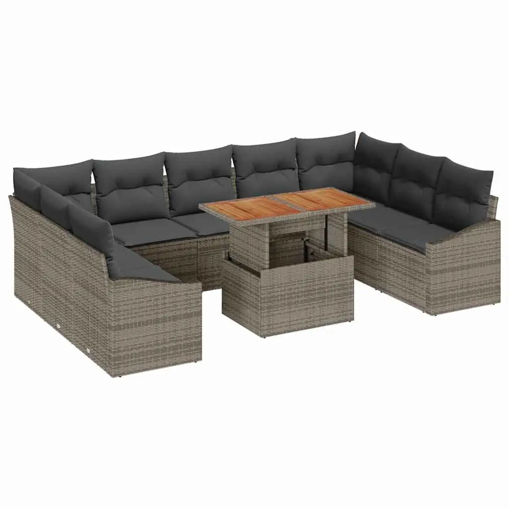 10-Piece Garden Sofa Set