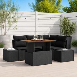 Flexible 5-Piece Garden Sofa Set for Outdoor Spaces