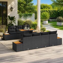 Friendly 8-Piece Garden Sofa Set - Perfect for You