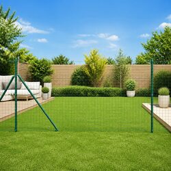 26pcs Friendly Green Fence Posts for Your Outdoor Space