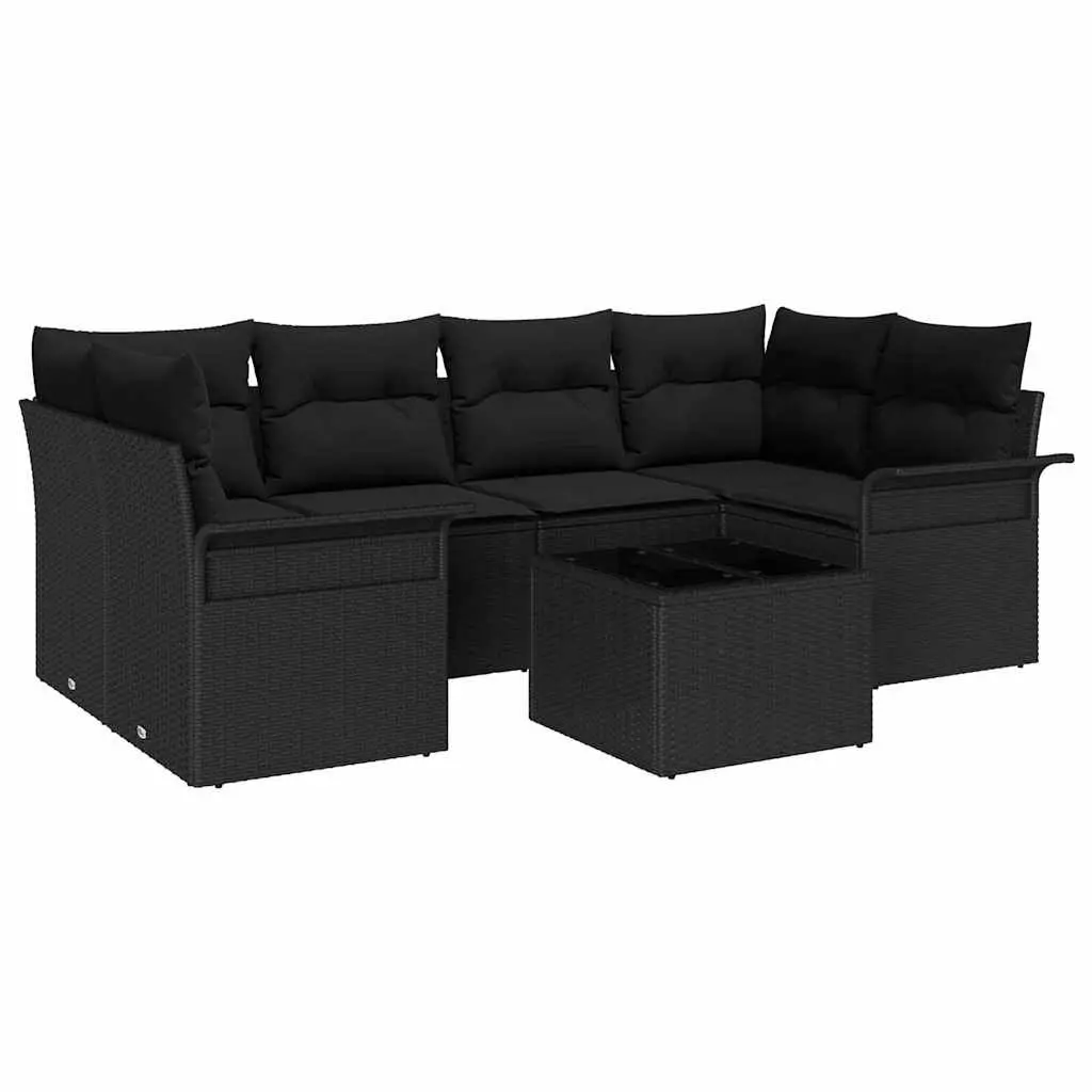 7 Piece Garden Sofa Set for Outdoor Fun