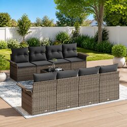 Find Comfort with This Modular Garden Sofa Set for You