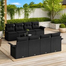Join Comfort with Style: 9-Piece Modular Garden Sofa Set