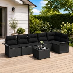 Your Ideal 7-Piece Garden Sofa Set Awaits