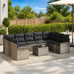 You’ll Love This Versatile 10-Piece Garden Sofa Set