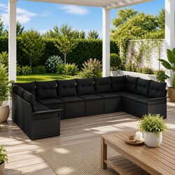 Your Ideal 10-Piece Outdoor Sofa Set Awaits