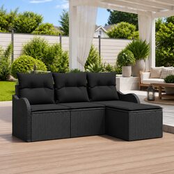 Enjoy a Comfortable Outdoor Experience with This Sofa Set