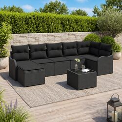 Your Friendly 8 Piece Outdoor Garden Sofa Set
