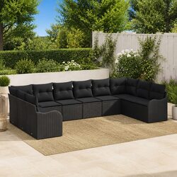 Friendly 10-Piece Modular Outdoor Sofa Set with Storage