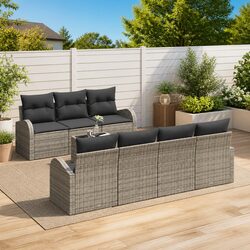 8-Piece Garden Sofa Set for Your Outdoor Enjoyment