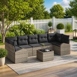 Your Perfect 8 Piece Outdoor Sofa Set Awaits