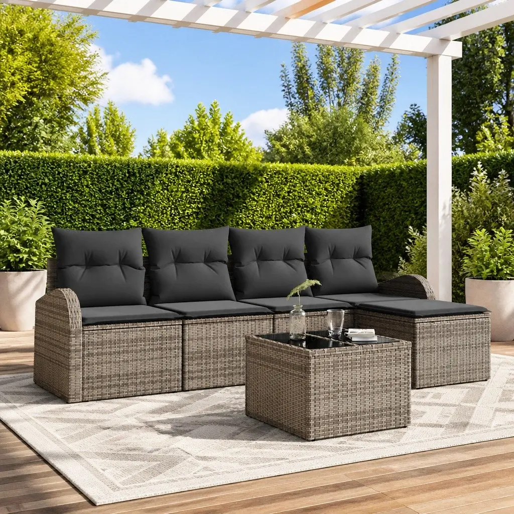 6-Piece Modular Sofa Set for Outdoor Fun