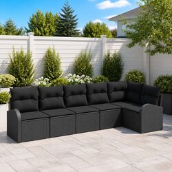 Your New 6-Piece Outdoor Sofa Set with Cushions