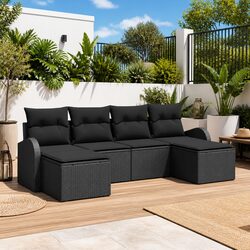 Your Friendly 6-Piece Outdoor Sofa Set Experience