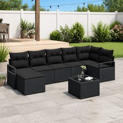 Enhance Your Outdoor Gatherings with This 8-Piece Sofa Set