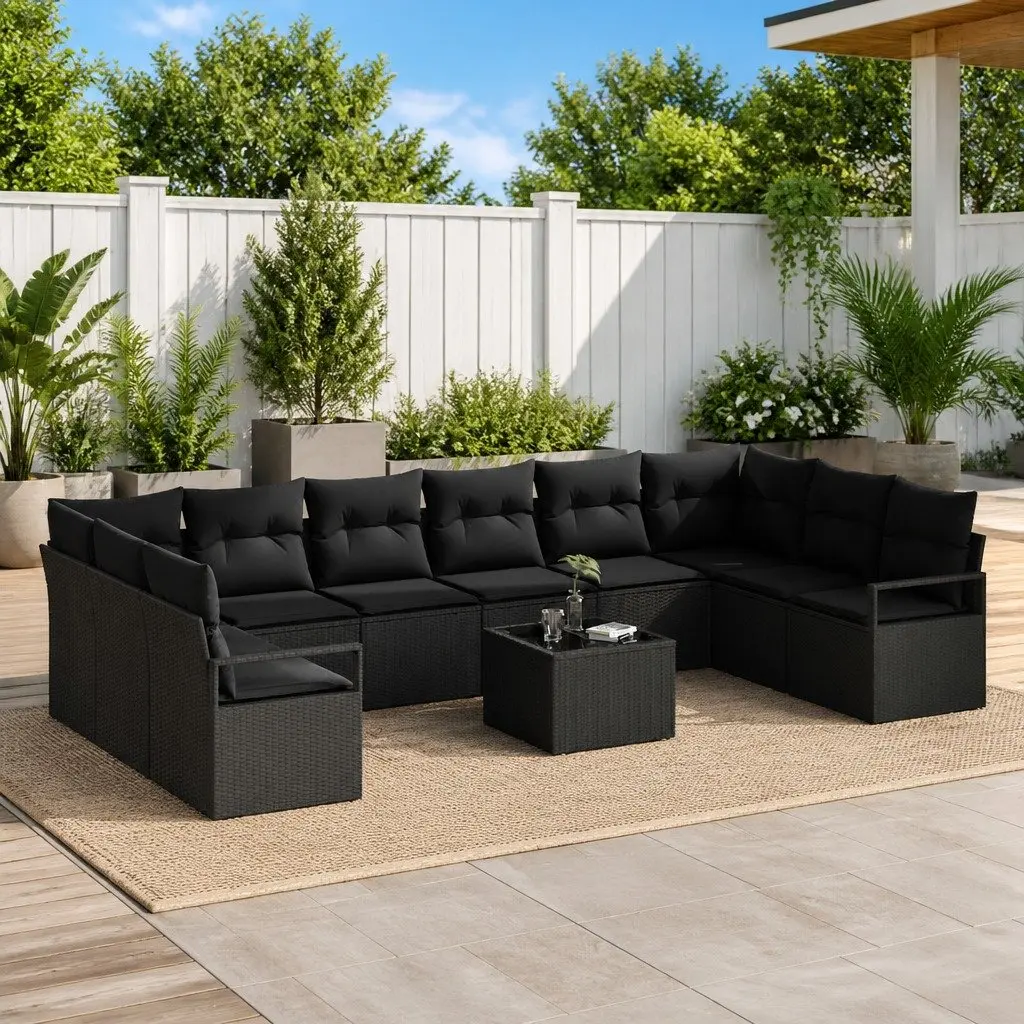 11-Piece Modular Outdoor Sofa Set