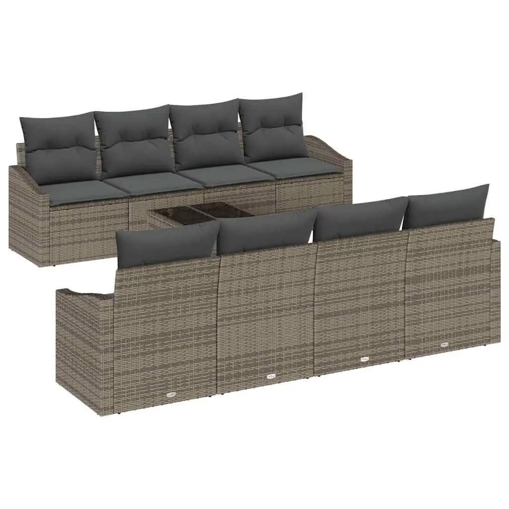 7-Piece Grey Outdoor Sofa Set