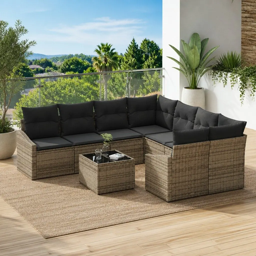 9-Piece Outdoor Sofa Set for Relaxation