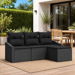 Create Your Outdoor Oasis with a 4-Piece Sofa Set