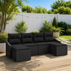 Friendly 6-Seater Outdoor Dining Set for You