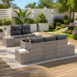 Your Perfect 6-Piece Garden Sofa Set Awaits You