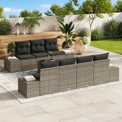 Create Your Cozy Outdoor Retreat with 8 Piece Sofa Set