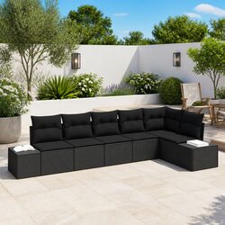 Your Ideal 6-Piece Modular Garden Sofa Set
