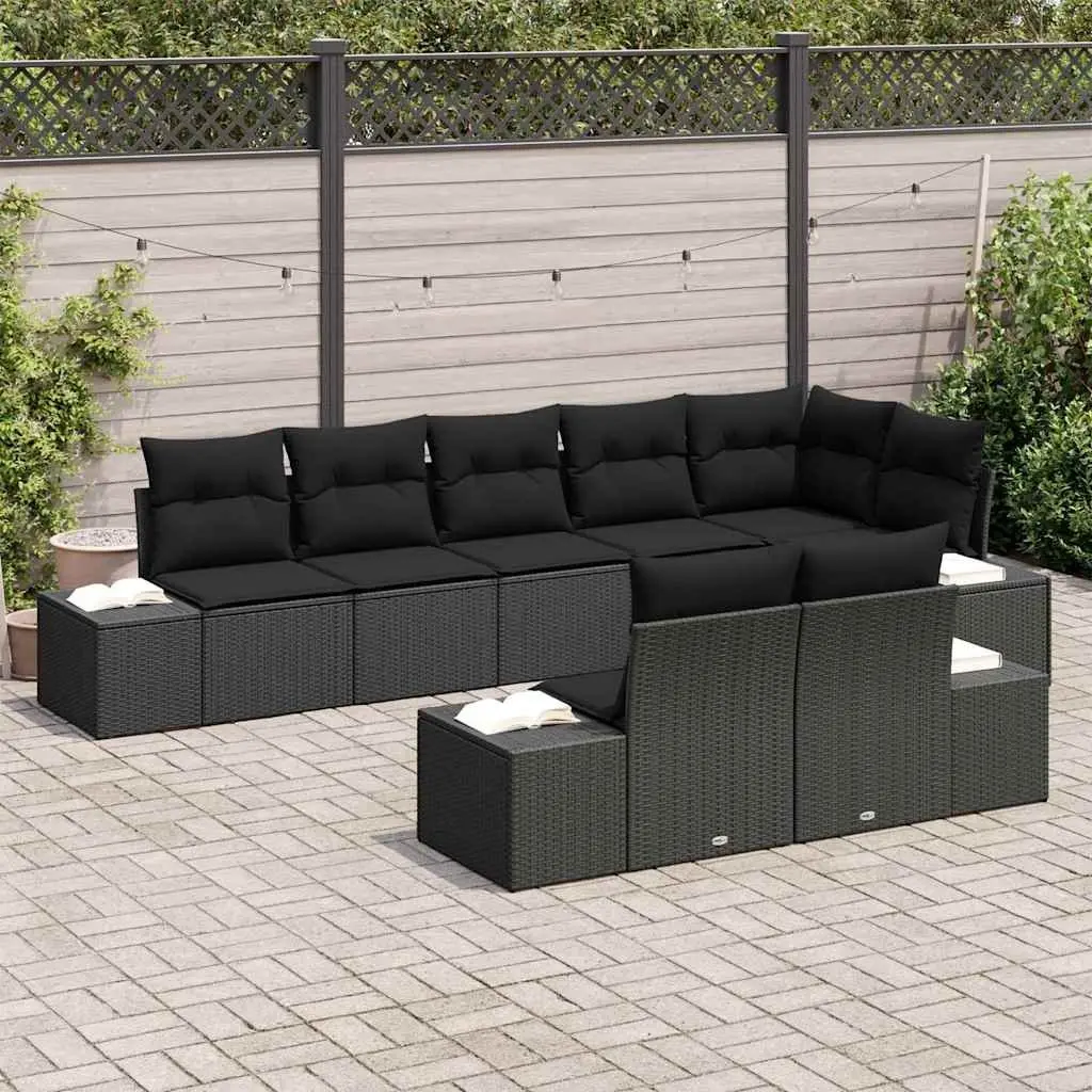 8 Piece Modular Garden Sofa Set