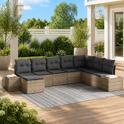 Your Perfect 8-Piece Garden Sofa Set Awaits