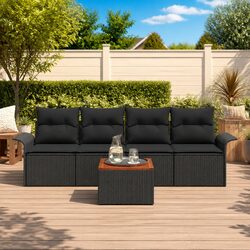 Friendly 5-Piece Modular Sofa Set for Your Outdoors